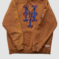 New York Mets Stitches 2000s Hooded Pullover Sweatshirt - MLB
