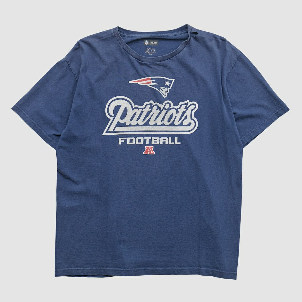 New England Patriots NFL 2010s T-shirt Navy Vintage | Fanatics