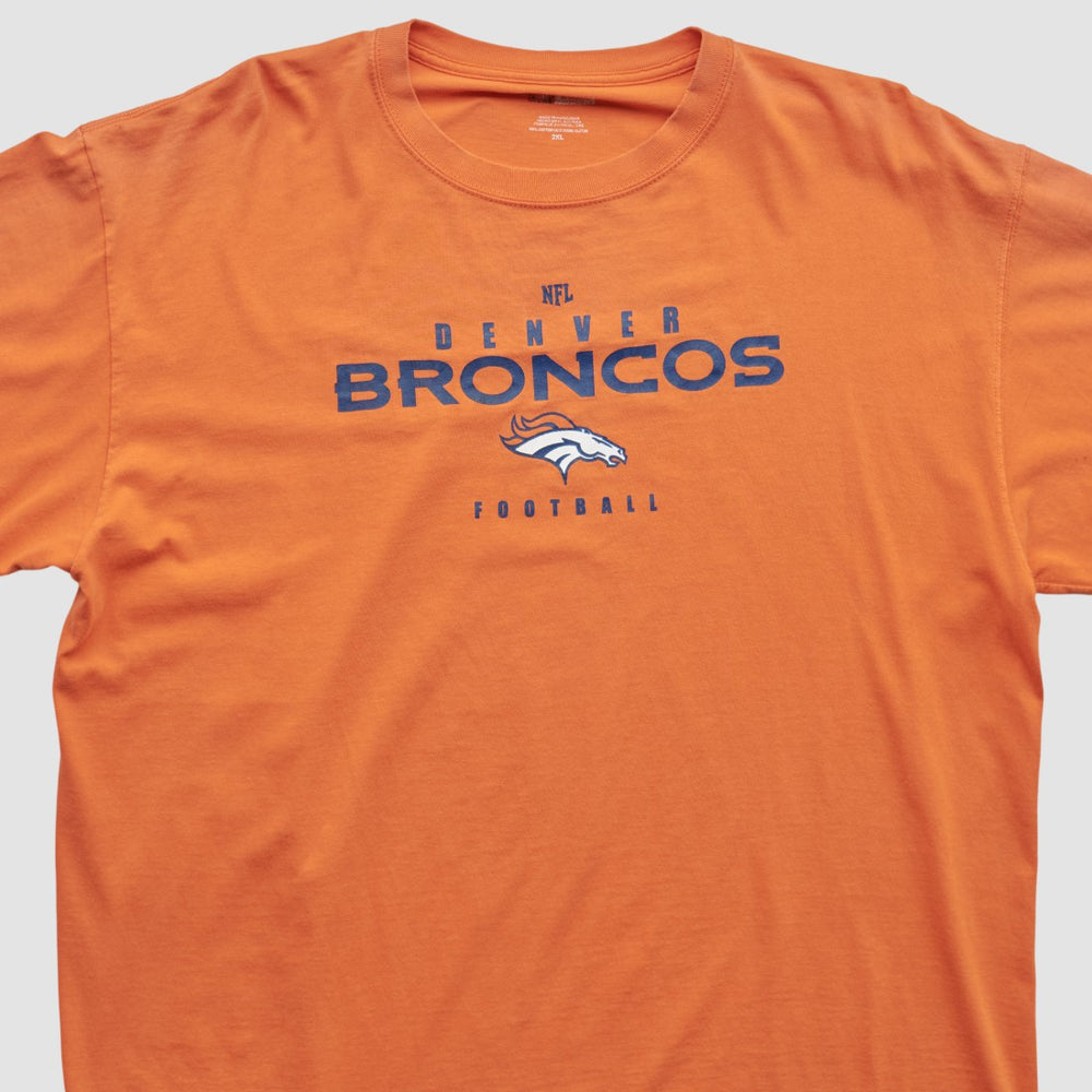 Denver Broncos NFL 2000s T-shirt Orange Vintage | Fanatics