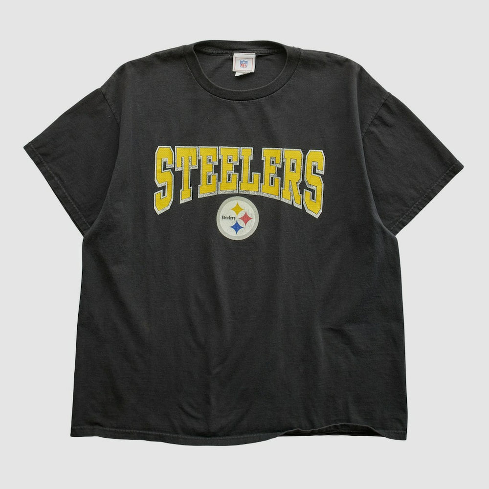 Pittsburgh Steelers NFL 2000s T-shirt Black Vintage | Fanatics