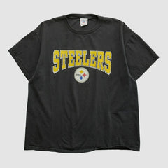 Pittsburgh Steelers NFL 2000s T-shirt Black Vintage | Fanatics