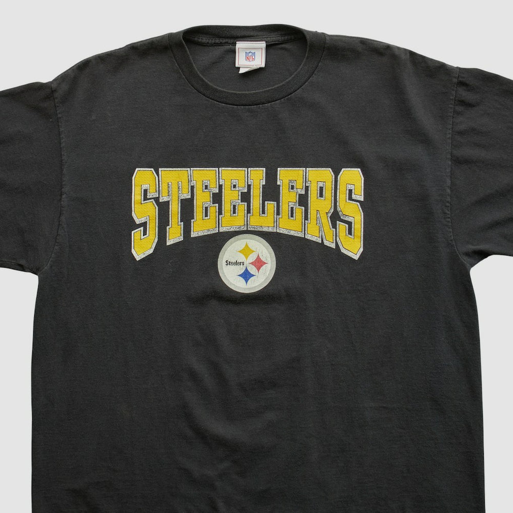 Pittsburgh Steelers NFL 2000s T-shirt Black Vintage | Fanatics