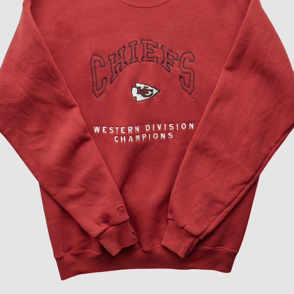 Kansas City Chiefs Lee Apparel 90s Pullover Sweatshirt Red Vintage | Fanatics