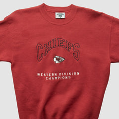 Kansas City Chiefs Lee Apparel 90s Pullover Sweatshirt Red Vintage | Fanatics