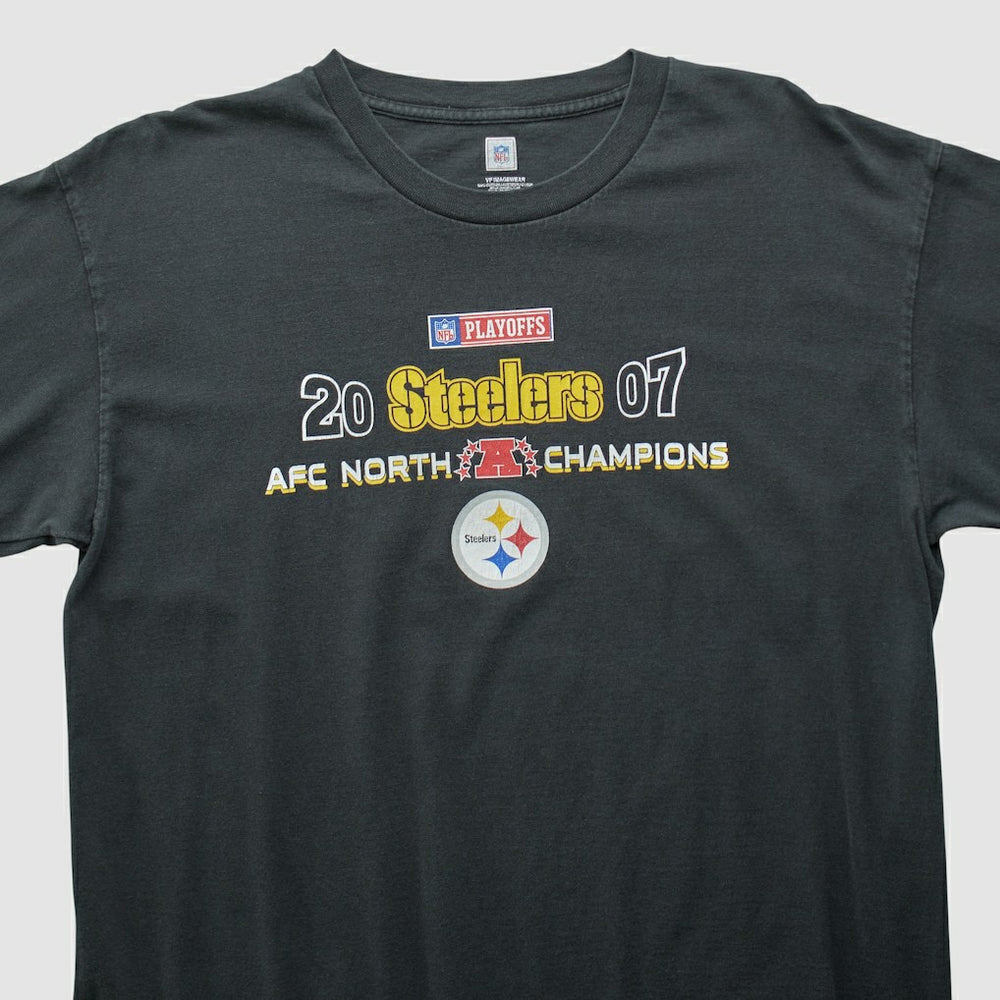 Pittsburgh Steelers NFL 2007 Long Sleeve T-shirt Black Vintage | Fanatics