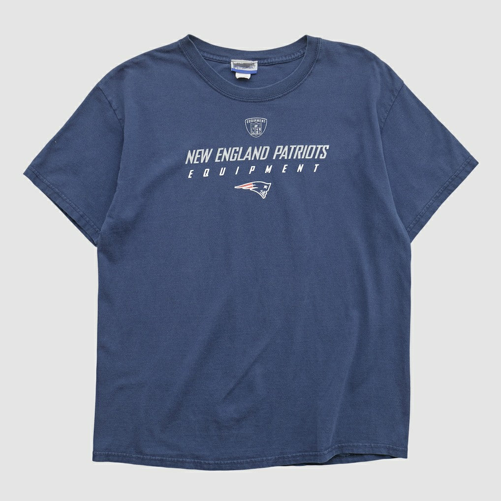 New England Patriots Reebok 2000s T-shirt Navy Vintage | Fanatics