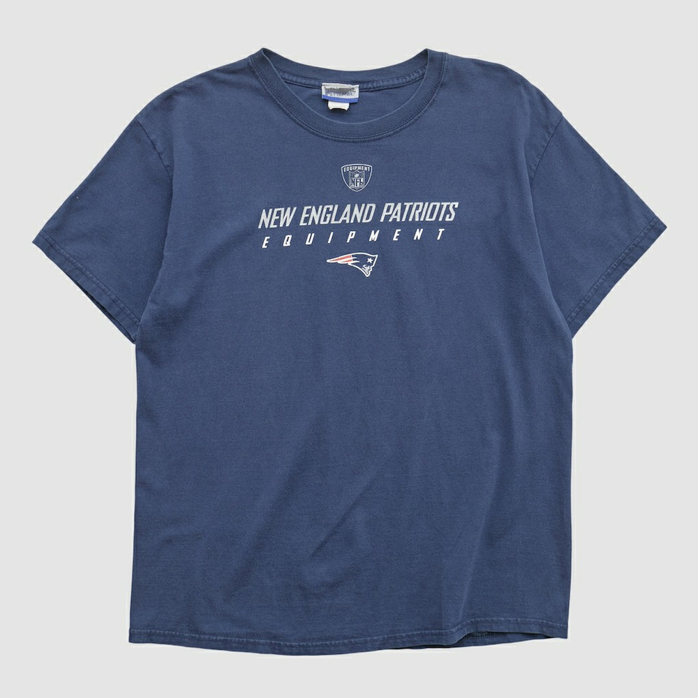 New England Patriots Reebok 2000s T-shirt Navy Vintage | Fanatics