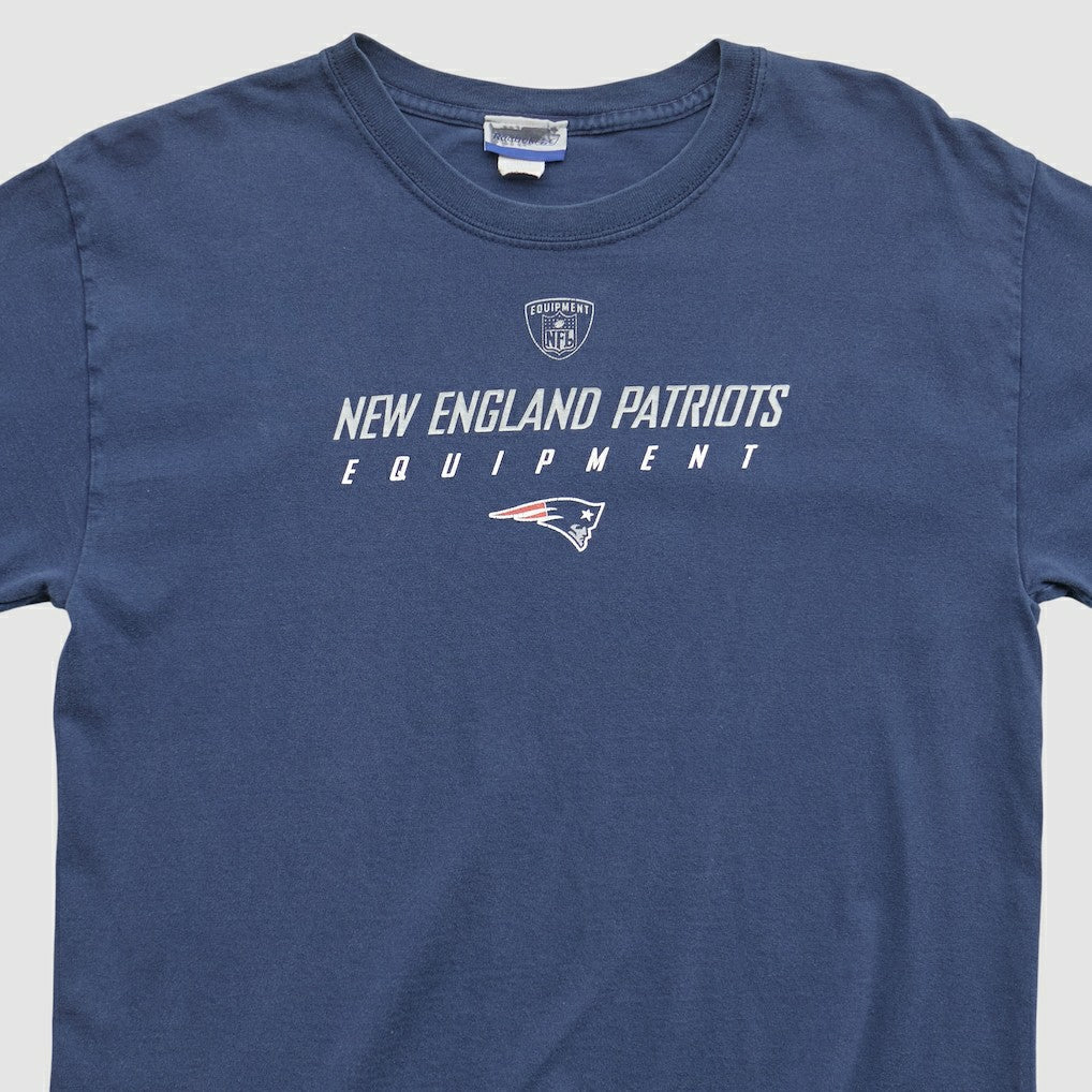 New England Patriots Reebok 2000s T-shirt Navy Vintage | Fanatics
