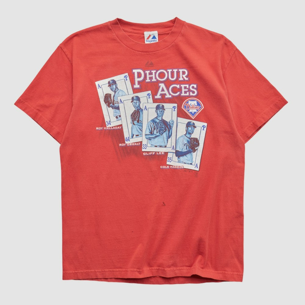 Philadelphia Phillies Majestic 2000s T-shirt - MLB