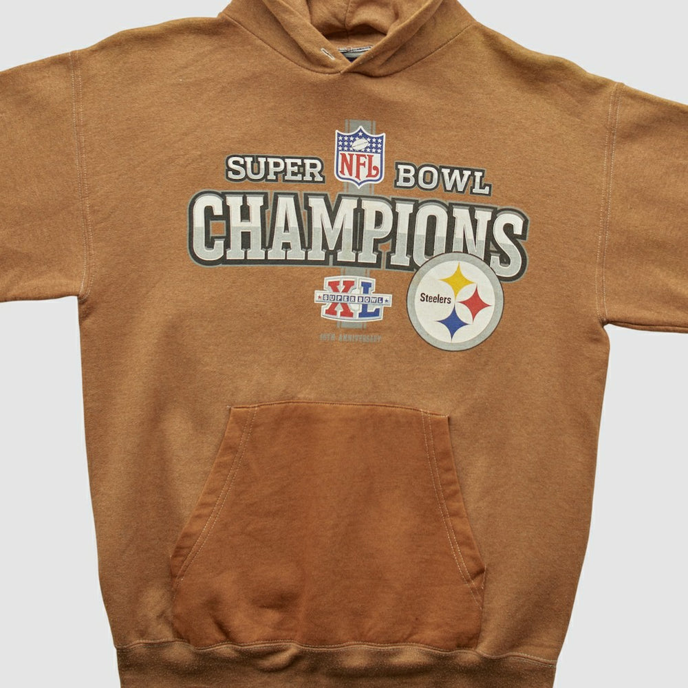 Super Bowl XL Reebok 2006 Hooded Pullover Sweatshirt Clay Vintage | Fanatics