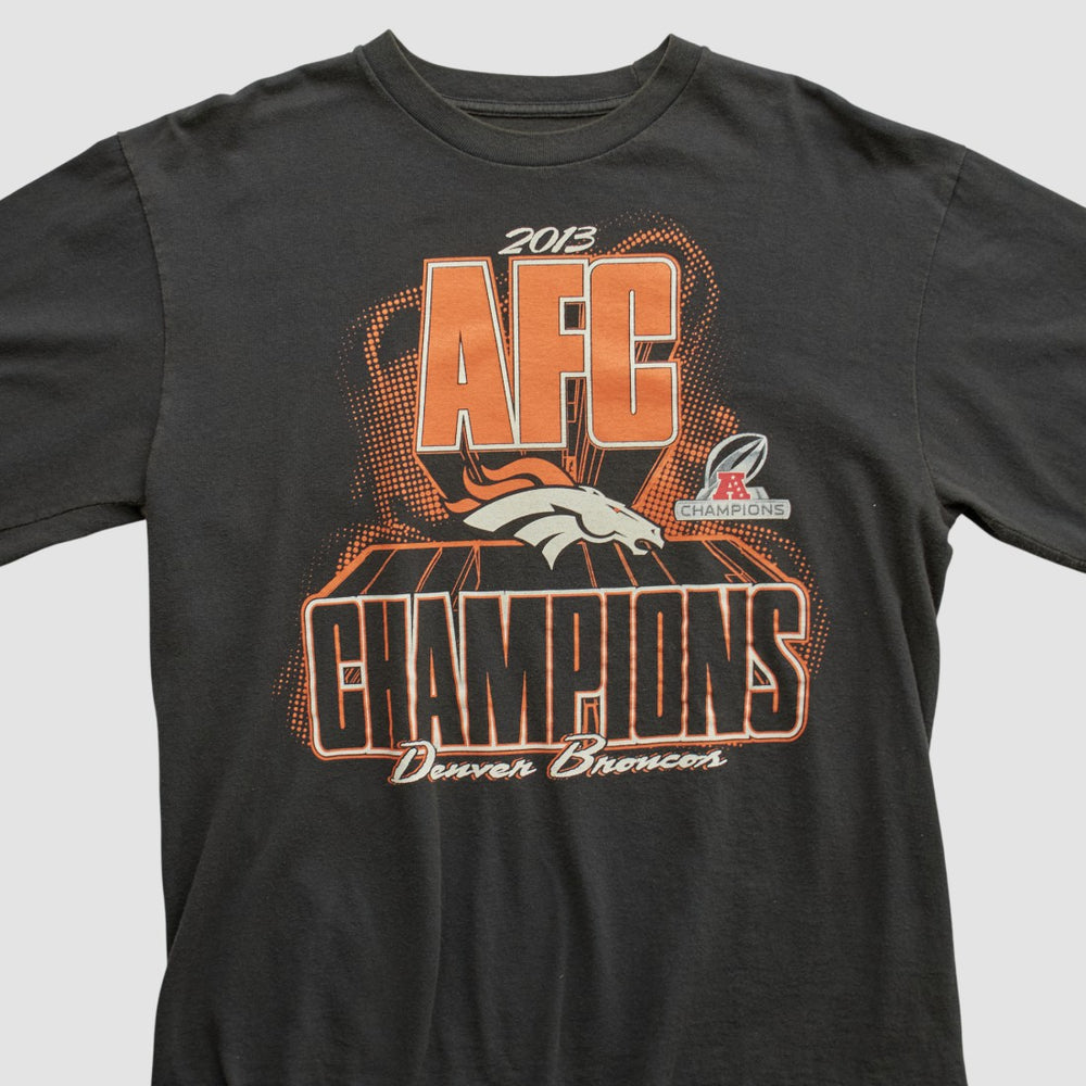 Denver Broncos NFL 2013 Long Sleeve T-shirt Black Vintage | Fanatics
