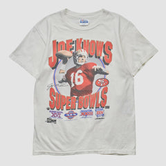 San Francisco 49ers Hanes 90s T-shirt White Vintage | Fanatics