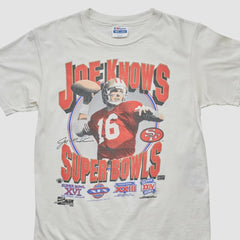 San Francisco 49ers Hanes 90s T-shirt White Vintage | Fanatics