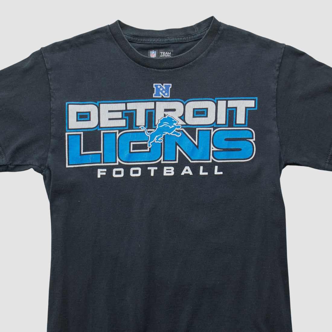Detroit Lions NFL 2010s T-shirt Black Vintage | Fanatics