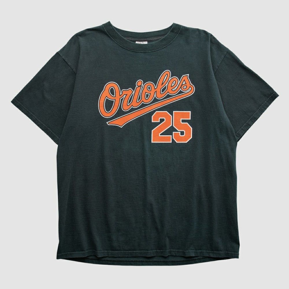 Baltimore Orioles Majestic 2000s T-shirt - MLB