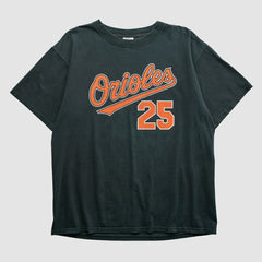 Baltimore Orioles Majestic 2000s T-shirt - MLB