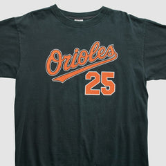 Baltimore Orioles Majestic 2000s T-shirt - MLB