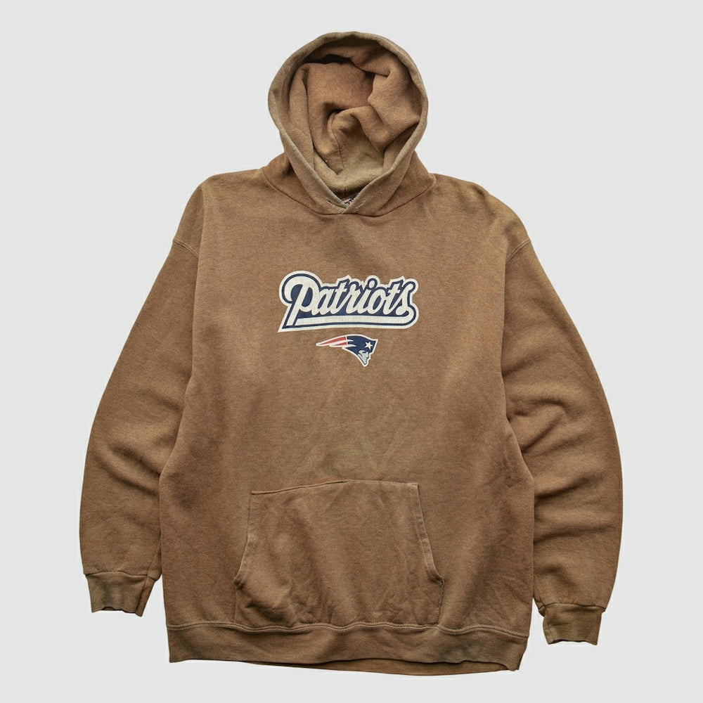 New England Patriots NFL 2000s Hooded Pullover Sweatshirt Clay Vintage | Fanatics
