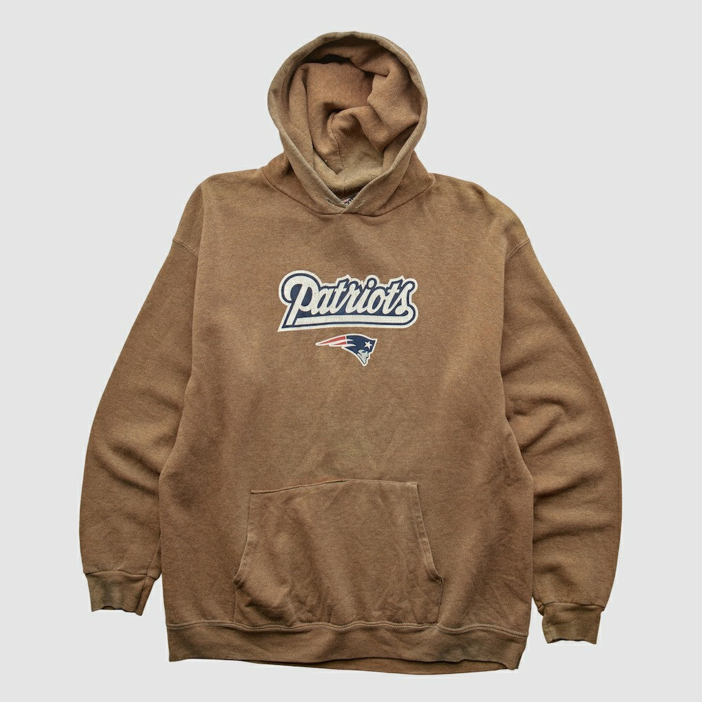 New England Patriots NFL 2000s Hooded Pullover Sweatshirt Clay Vintage | Fanatics