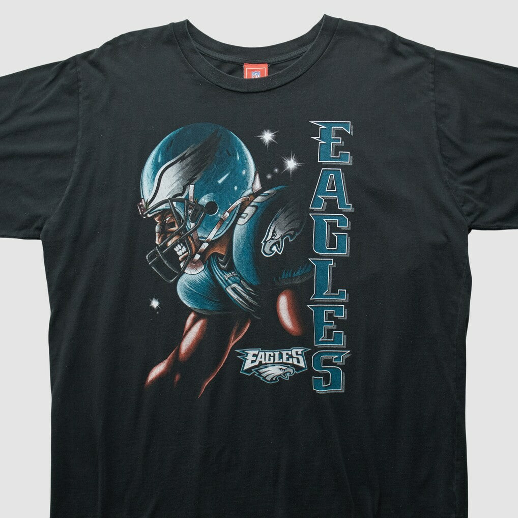 Philadelphia Eagles NFL 2000s T-shirt Black Vintage | Fanatics