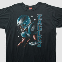 Philadelphia Eagles NFL 2000s T-shirt Black Vintage | Fanatics
