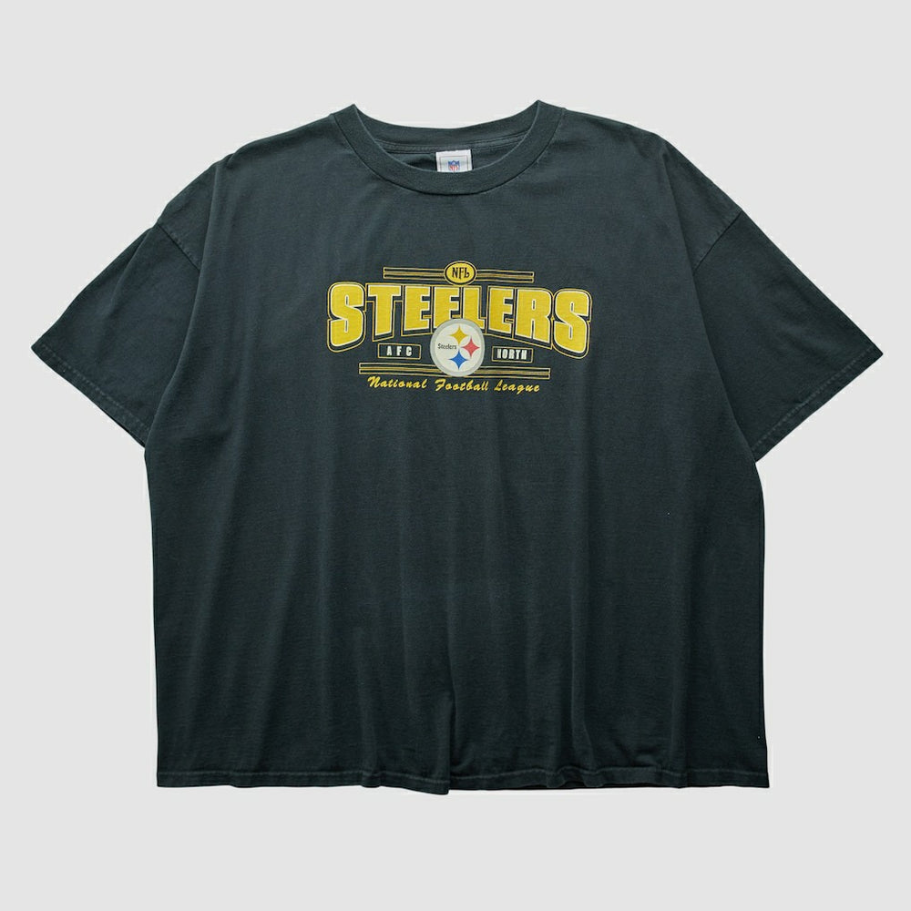 Pittsburgh Steelers NFL 2000s T-shirt Black Vintage | Fanatics
