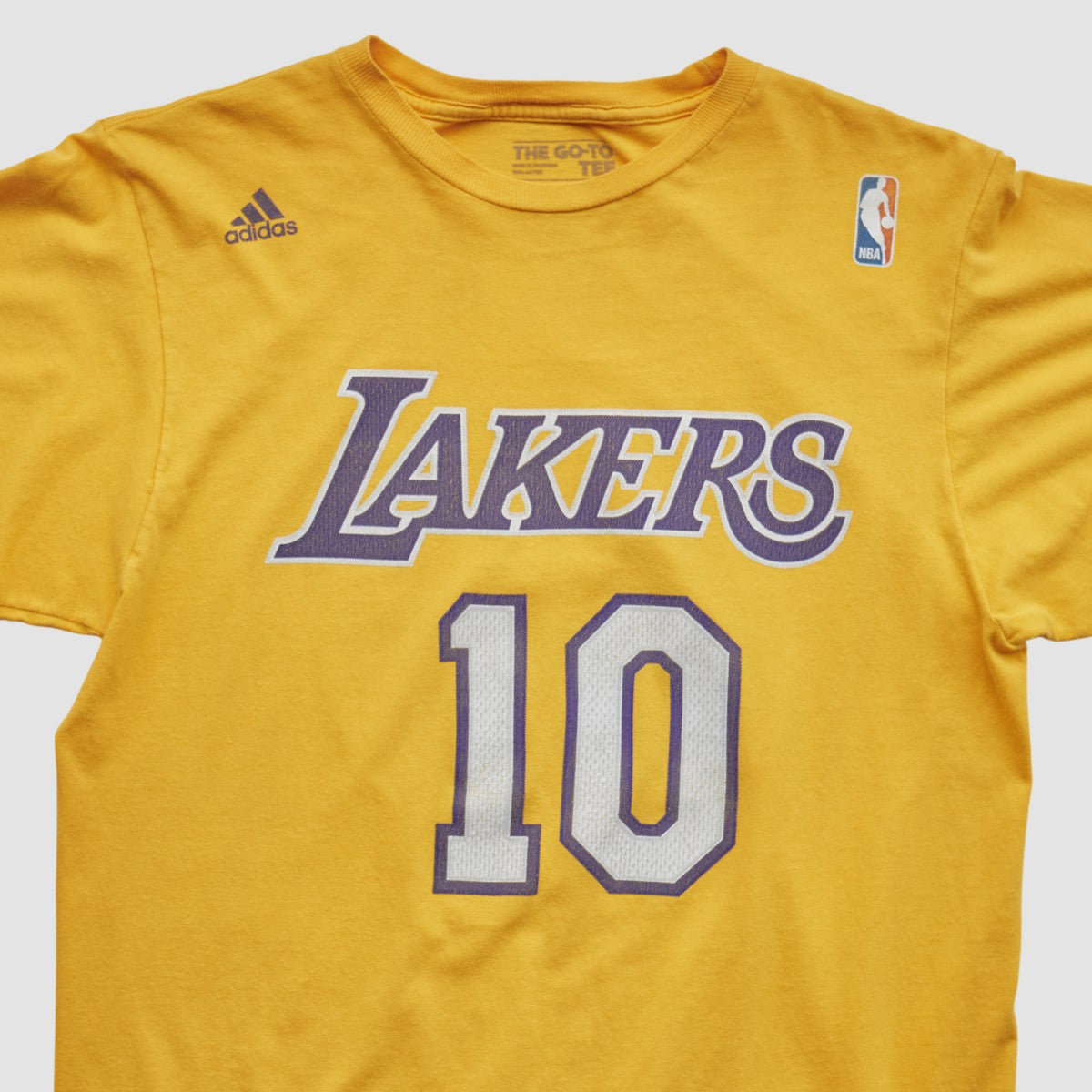 Los Angeles Lakers 2010s T-shirt Yellow Vintage - NBA