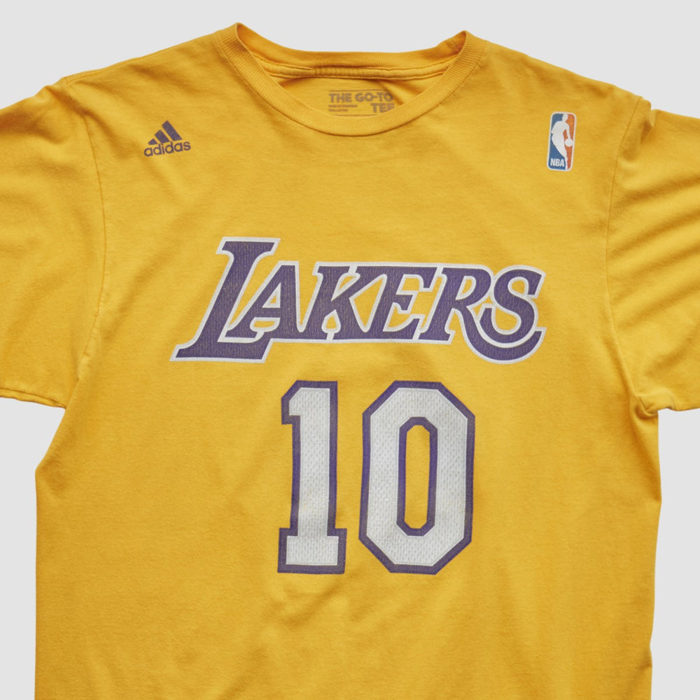 Los Angeles Lakers 2010s T-shirt Yellow Vintage - NBA