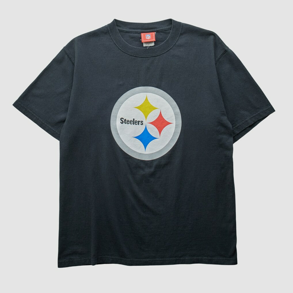 Pittsburgh Steelers NFL 2000s T-shirt Black Vintage | Fanatics