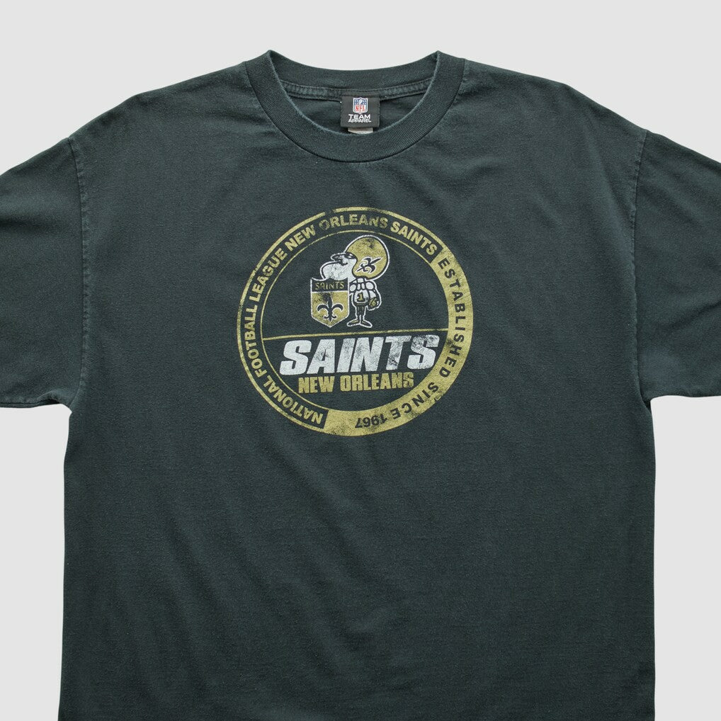 New Orleans Saints NFL 2010s T-shirt Black Vintage | Fanatics