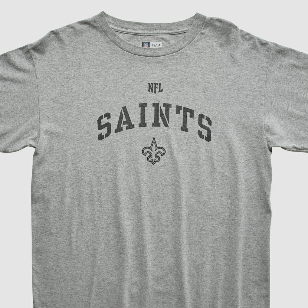 New Orleans Saints NFL Long Sleeve T-shirt Heather Gray Vintage | Fanatics