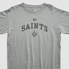 New Orleans Saints NFL Long Sleeve T-shirt Heather Gray Vintage | Fanatics