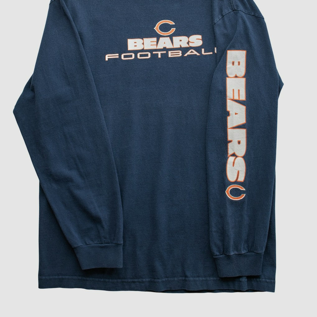 Chicago Bears NFL 2010s Long Sleeve T-shirt Navy Vintage | Fanatics