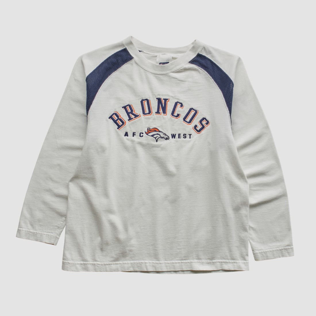 Denver Broncos CSA 90s Long Sleeve T-shirt White Vintage | Fanatics