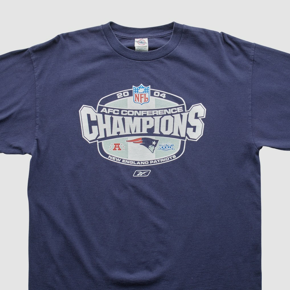 New England Patriots Delta 2004 Long Sleeve T-shirt Navy Vintage | Fanatics