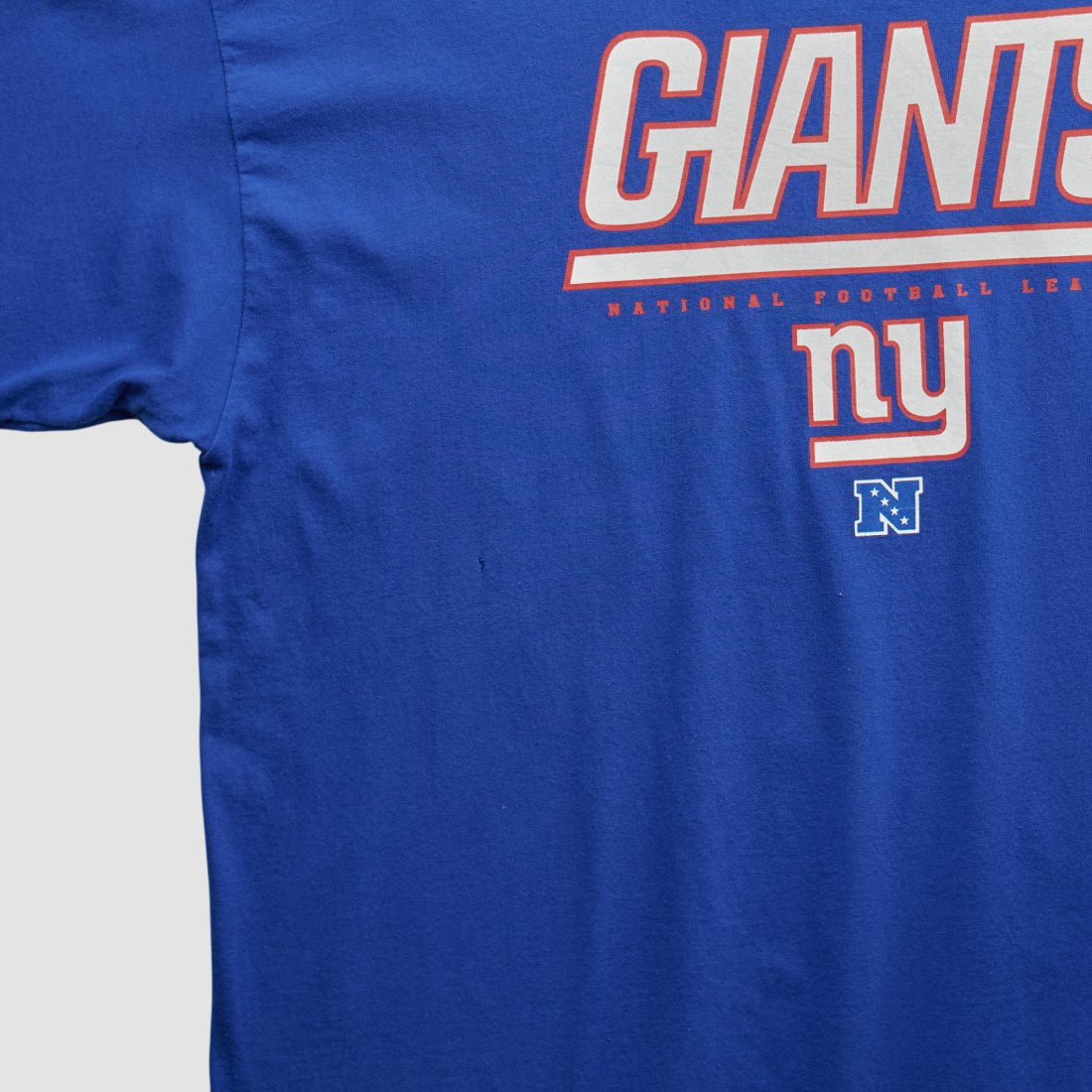 New York Giants NFL 2010s Long Sleeve T-shirt Blue Vintage | Fanatics