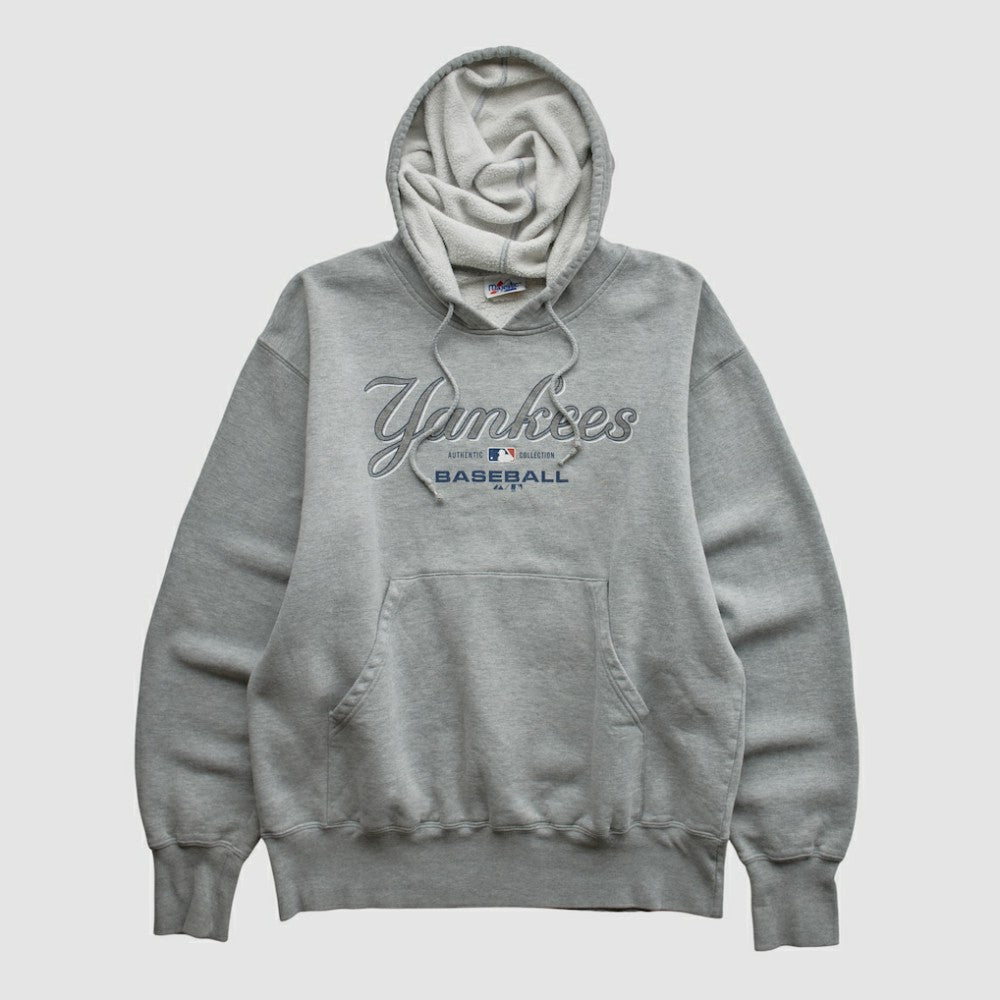 New York Yankees Majestic 2000s Hooded Pullover Sweatshirt - MLB