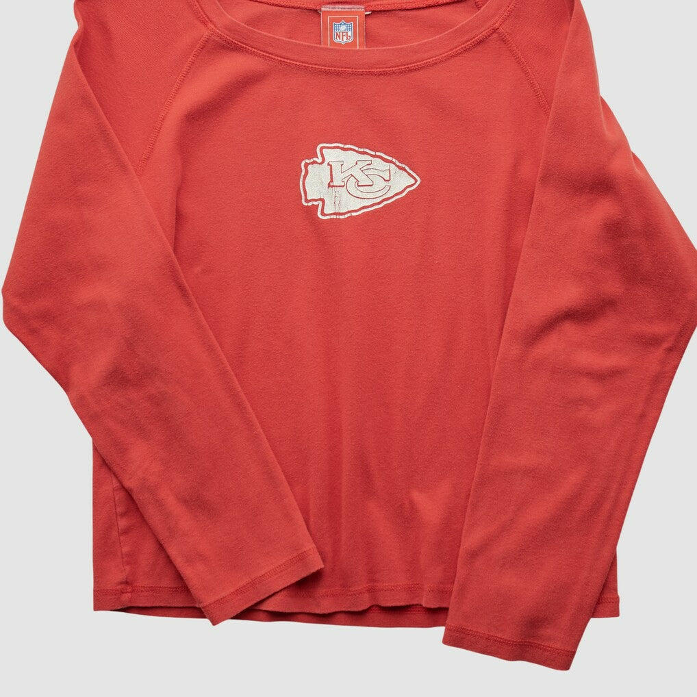 Kansas City Chiefs NFL 2000s Long Sleeve T-shirt Red Vintage | Fanatics