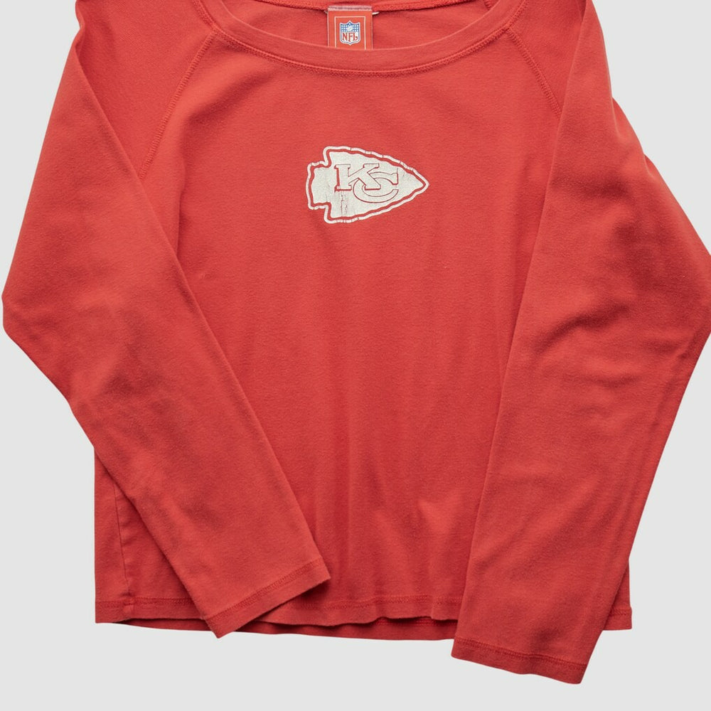 Kansas City Chiefs NFL 2000s Long Sleeve T-shirt Red Vintage | Fanatics