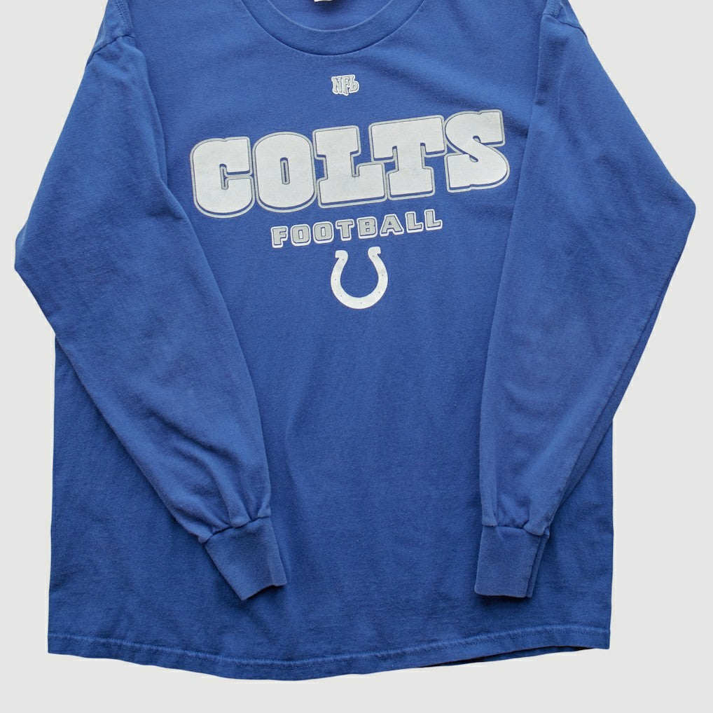 Indianapolis Colts NFL 2000s Long Sleeve T-shirt Blue Vintage | Fanatics