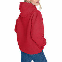 Cleveland Guardians Starter Women's Lace Team Lockup Fleece Hoodie - MLB