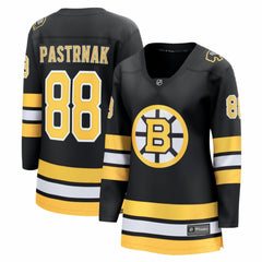 David Pastrnak Boston Bruins Fanatics Women's Home Breakaway Jersey - Black - NHL
