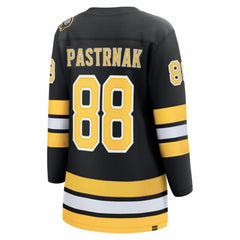 David Pastrnak Boston Bruins Fanatics Women's Home Breakaway Jersey - Black - NHL