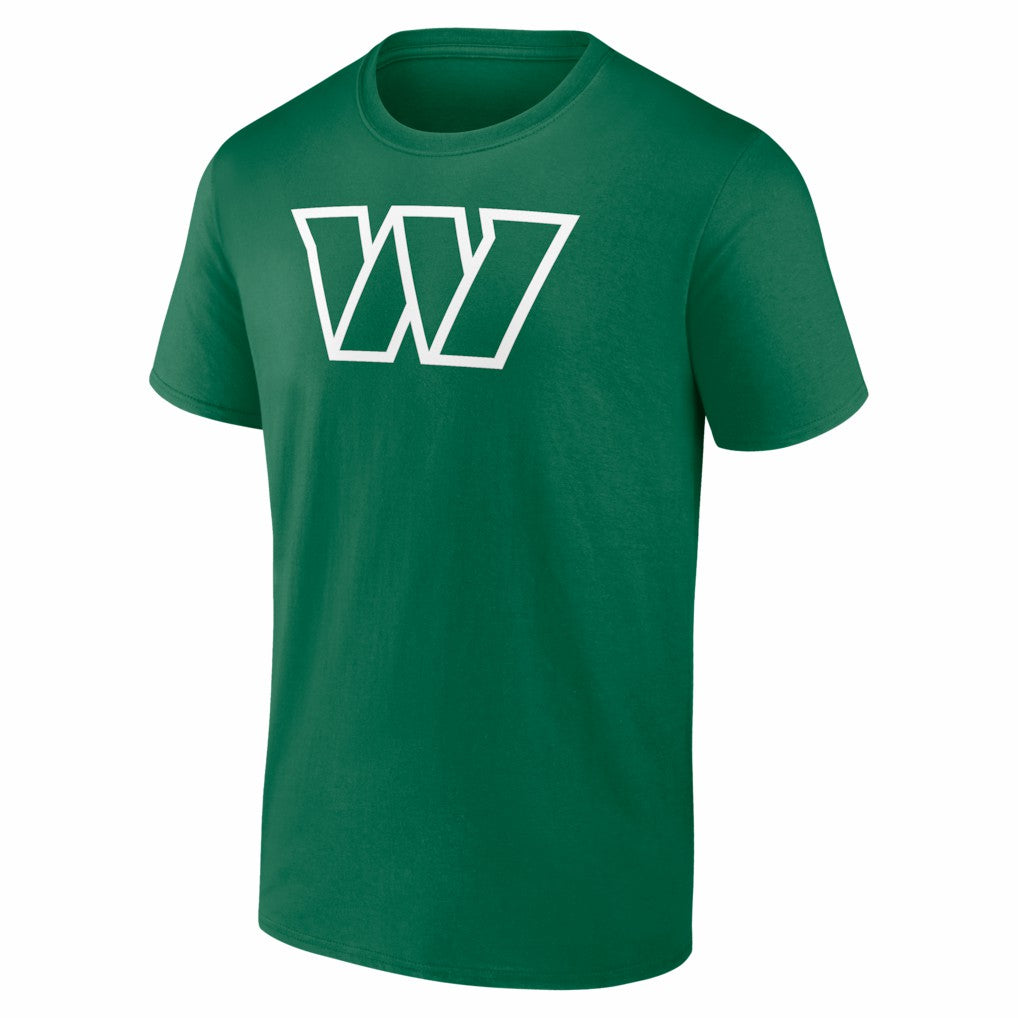 Jayden Daniels Washington Commanders St. Patrick's Day Icon Name & Number T-Shirt Green | NFL