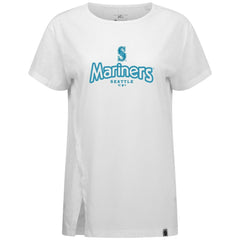 Seattle Mariners Levelwear Women's Blue Haven Influx Cornerstone T-Shirt - MLB