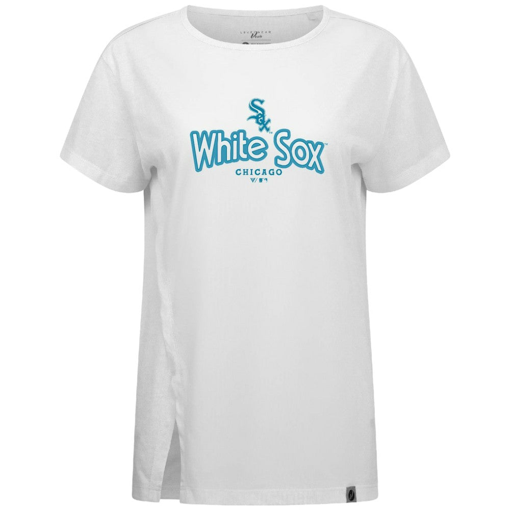 Chicago White Sox Levelwear Women's Blue Haven Influx Cornerstone T-Shirt - MLB
