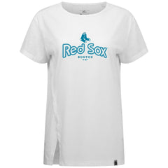 Boston Red Sox Levelwear Women's Blue Haven Influx Cornerstone T-Shirt - MLB