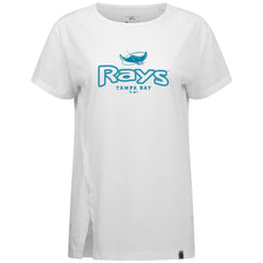 Tampa Bay Rays Levelwear Women's Blue Haven Influx Cornerstone T-Shirt - MLB