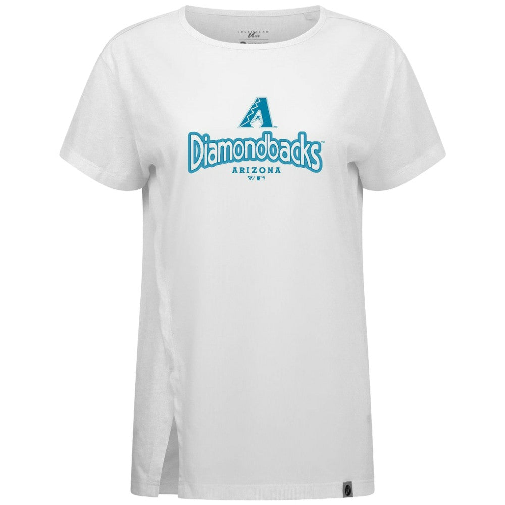 Arizona Diamondbacks Levelwear Women's Blue Haven Influx Cornerstone T-Shirt - MLB
