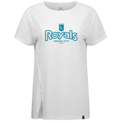 Kansas City Royals Levelwear Women's Blue Haven Influx Cornerstone T-Shirt - MLB